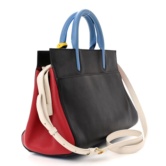 Saint Laurent Calfskin Small Cabas Rive #130569S99B - Picture 3 of 15